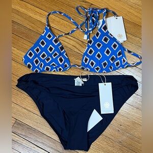 Tory Burch Swimsuit (Top & Bottom) NWT